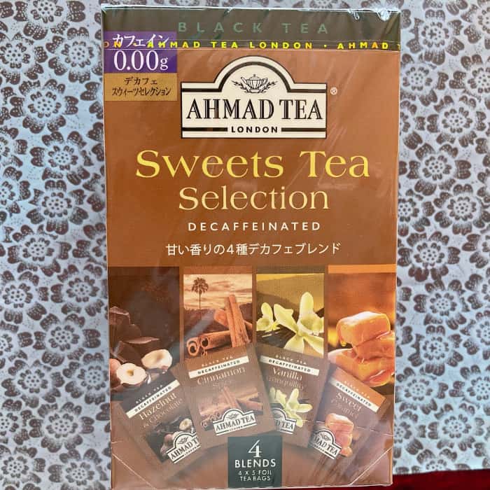 Ahmadのノンフェイン紅茶Sweets Tea Selection